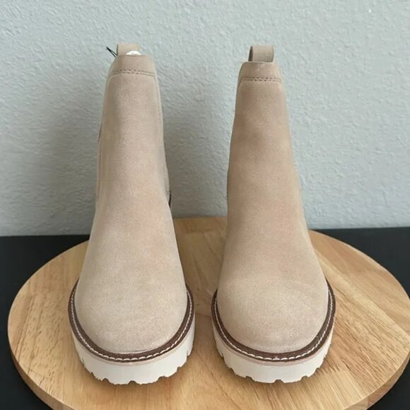 Dolce Vita Suede Waterproof Ankle Boots - Huey H20- Dune (Sz 8.5m) a570595 - Picture 7 of 8